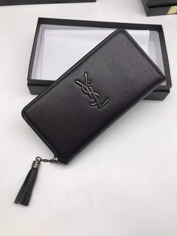 イヴサンローラン財布背面デザイン